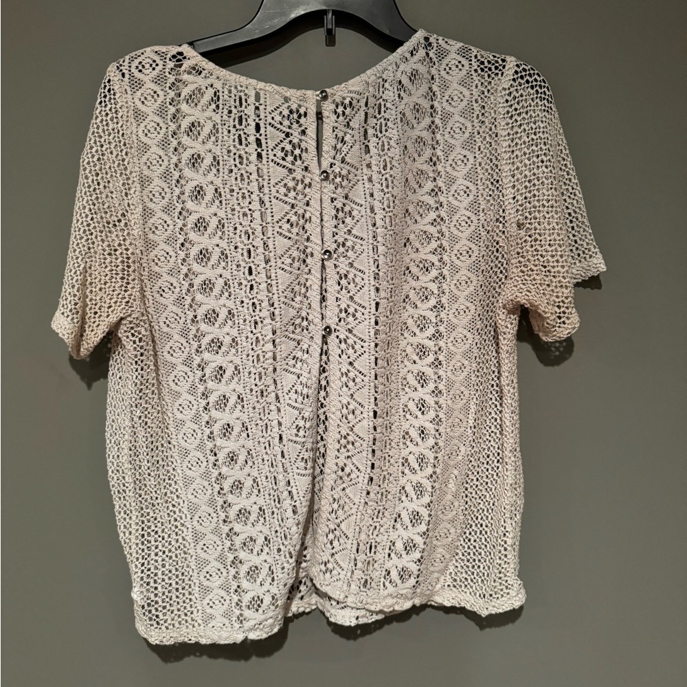 American Eagle Cropped Blouse (M)
